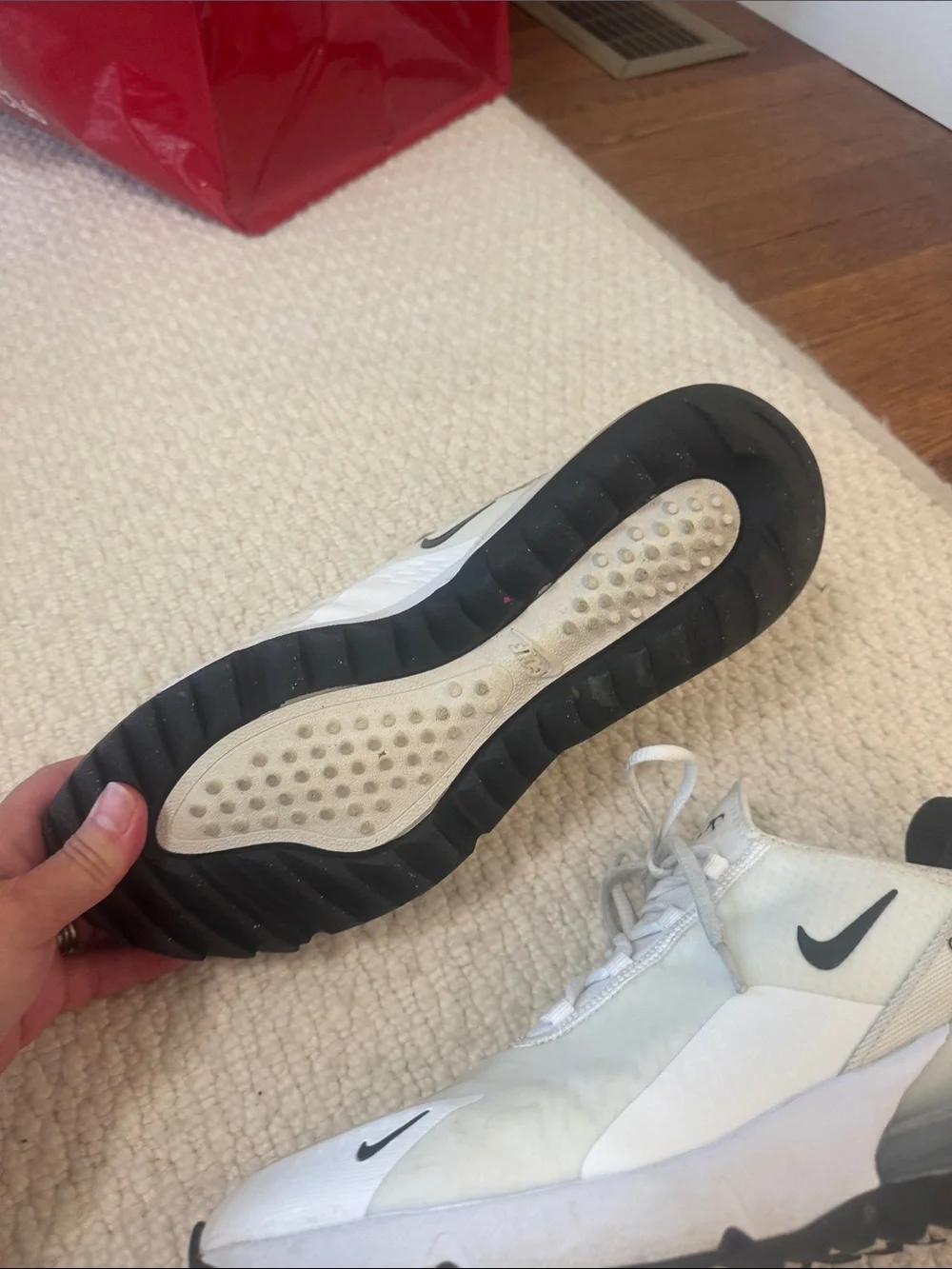 Golf Air Max 270 G -White and Black